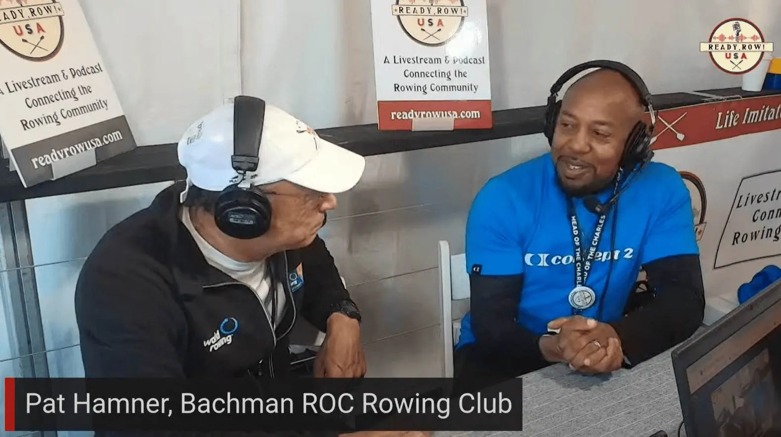 Founder Pat Hamner interviewed at the Head of the Charles event about BachmanROC’s mission